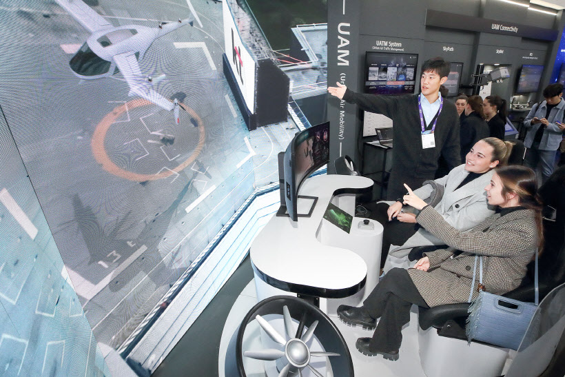 KT, MWC 2024서 UAM 운항 안전성 확보 위한 기술 선보여