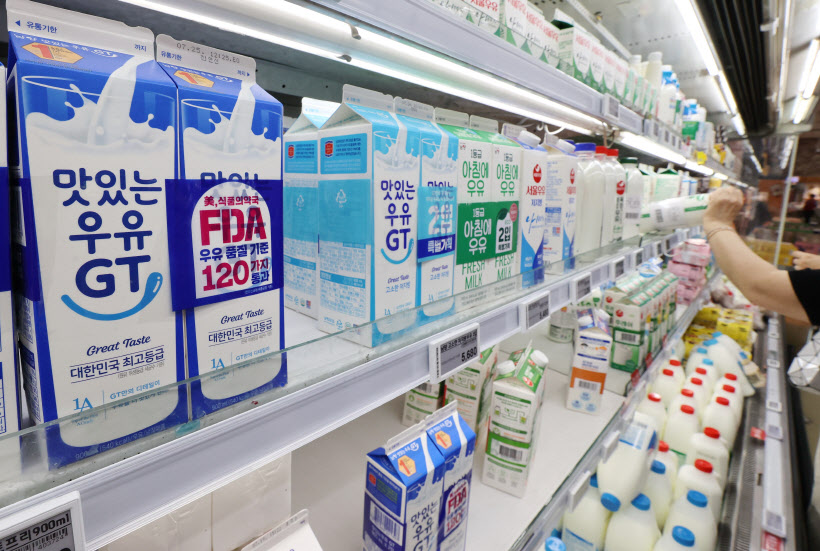우윳값 오름세 지속에 수입 멸균 우유 뜬다