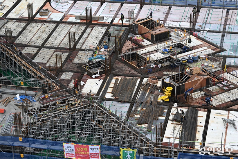 도내 아파트 건설현장. /경인일보DB