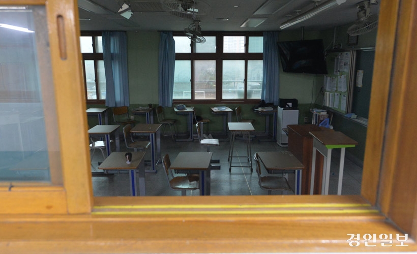 텅 빈 교실(기사 내용과 관련없음)