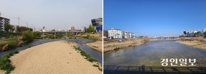 오산천 준설공사