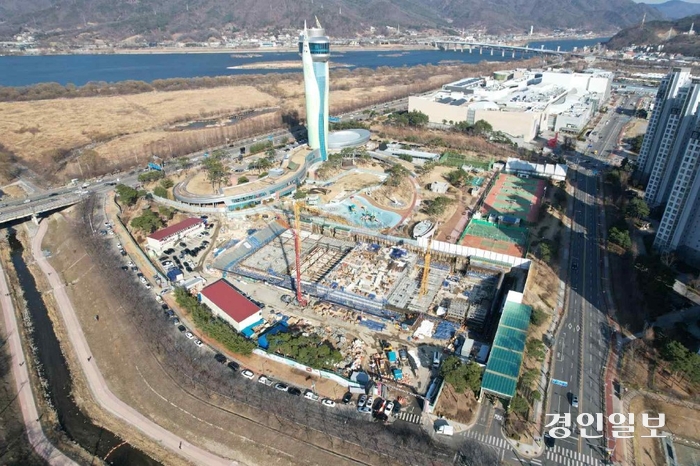 하남 감일지구 공공하수처리시설 증설 사업 추가 분담금을 놓고 하남시와 LH간 갈등을 빚고 있다./하남시 제공