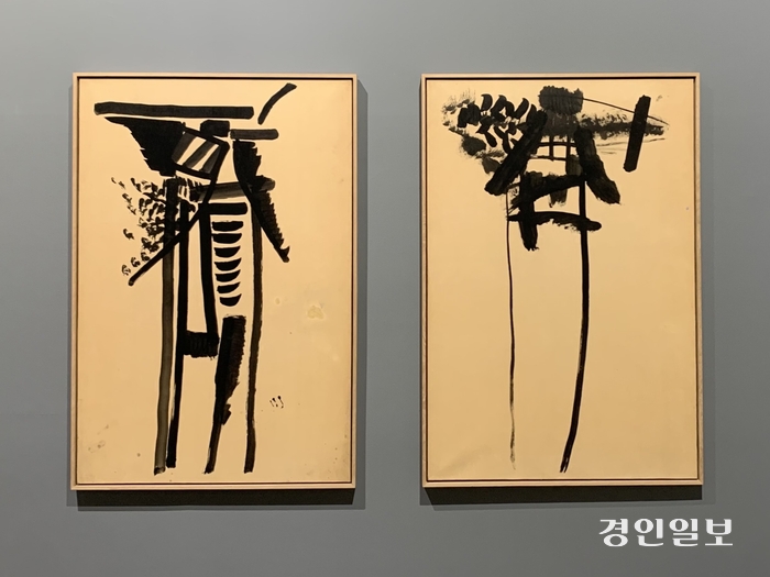 올리비에 드브레 作 ‘기호 인물(1950)’. /유혜연기자 pi@kyeongin.com