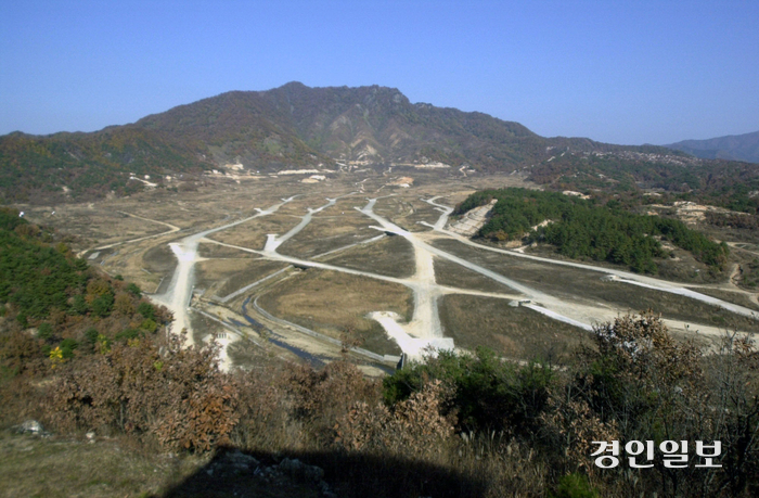 포천에서 정부의 군 소음보상에 대해 그간 쌓였던 불만이 터져 나오고 있다. 사진은 포천 영평사격장(로드리게스 사격장) 전경. /경인일보DB