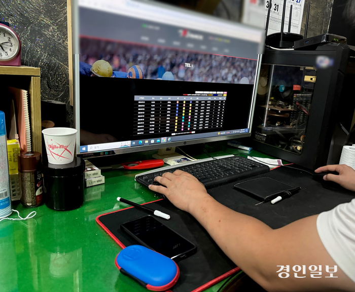 불법 사설경마장 프로그램 /경기남부경찰청 제공