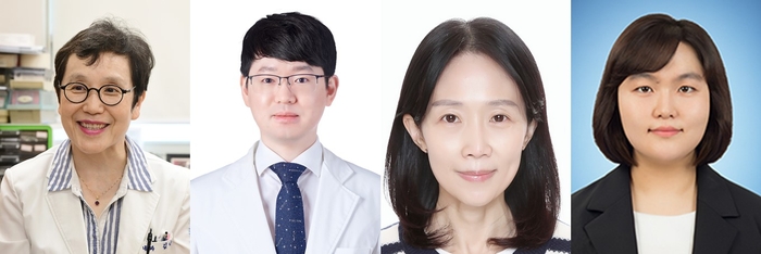 분당서울대병원 소화기내과 김나영·최용훈 교수, 남령희 연구원, 최수인 박사(사진 왼쪽부터). /분당서울대병원 제공