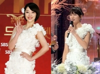 설리 수지 같은 드레스 다른 분위기 '깜찍하거나 청순하거나' 미모대결
