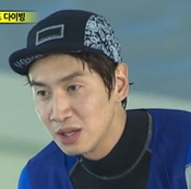 '런닝맨' 이광수 다이빙 실력, 송중기 자극에 샤이니 민호와 타이기록 '반전'