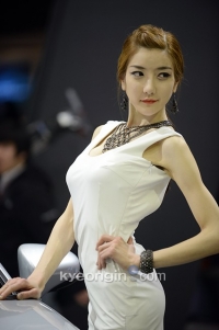 [경인포토]2013 서울모터쇼 렉서스 레이싱걸, 아찔한 개미허리 포즈