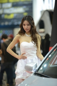 [경인포토]혼다 레이싱걸 이규리, 남心 자극하는 매혹적인 미소