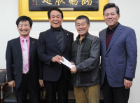 경기도재향경우회, 경인일보 배달원 격려