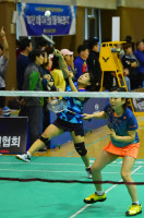 [이천쌀배 전국동호인 배드민턴대회]전국 마니아 2천여명 '스매싱 맞대결' 셔틀콕 하모니