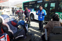 [4·12 보선 열전현장]"장애인 이동권 권리보장 강화" 민주당 오수봉 지원 정책 밝혀