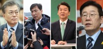 "문재인 35% 안희정 17% 안철수 12.5% 이재명 10.5%"[리얼미터]