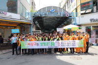 공단소방서, 옥련시장 찾아 비상구 관리 캠페인