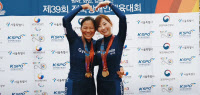 [장애인체전 화제의 팀]'3관왕 합작' 사이클 박현미·양경민