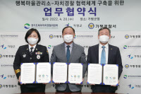 가평군, 행복마을관리소 치안강화 업무협약