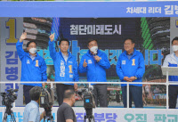 윤호중 "윤석열 오판 막기 위해 김병관 뽑아달라" 호소