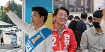 김병관, 어르신 위로… 안철수, 청년CEO 격려