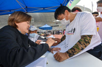 [화성孝마라톤 대회] '한국육상 스타' 임춘애 사인회