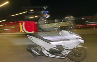 [포토&스토리] 베테랑 오토바이 배달 라이더 신동준씨