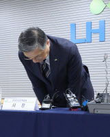 [화보] 이한준 LH 사장 기자회견