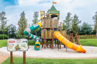 "미끄럼틀부터 탑까지"… 경기도, 파주 임진각 모험놀이시설 확장 개장