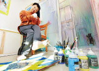 [인터뷰…공감] 휠체어로 못 갈 더 넓은 세상 '발끝으로' 담는다