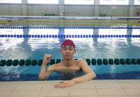 경기체고 수영부 최윤혁 "형들과 실력 겨루며 기록 앞당기겠다"