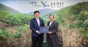 KBO 허구연 총재, 연천군 지역 야구 인프라 활용 상생 방안 논의