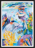 [제27회 바다그리기대회 수상작] 해군참모총장상┃인천청학초6 김다희