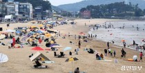 [포토] 안산 방아머리 해변 찾은 피서 인파