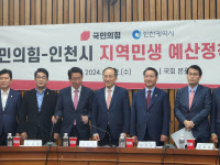 유정복 인천시장 "강화 소음피해 대책 당·정 적극 나서달라"