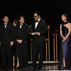 ‘골든’ K팝 최초 그래미 수상… 로제 ‘아파트’는 불발